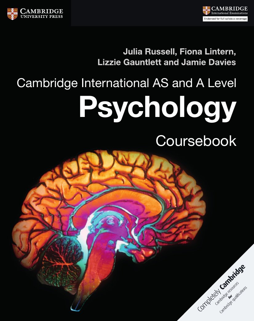 Cambridge International AS and A Level Psychology Coursebook Learning & Reference