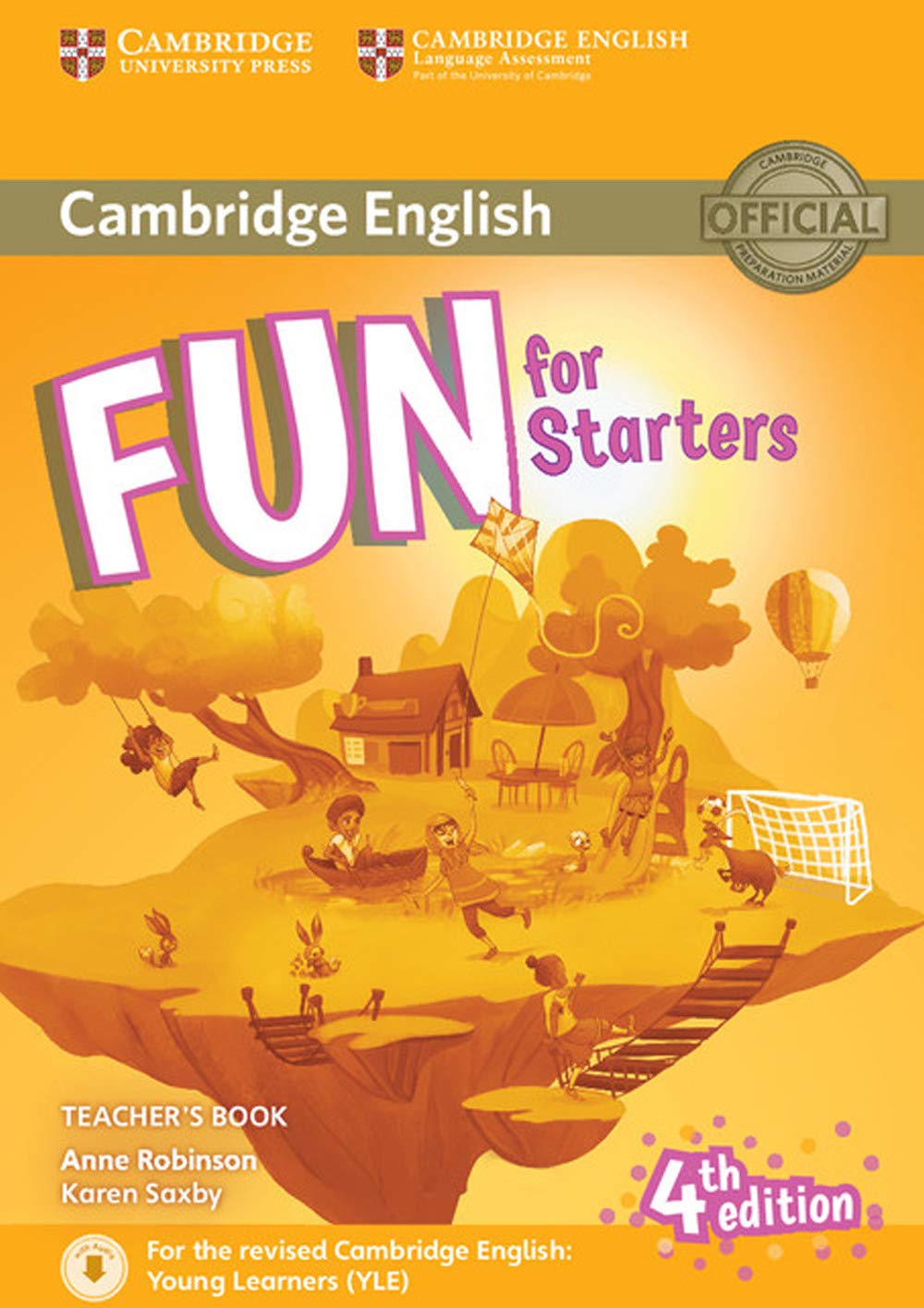 Fun for Starters Teacher's Book with Downloadable Audio Foreign Languages ​​& Dictionaries
