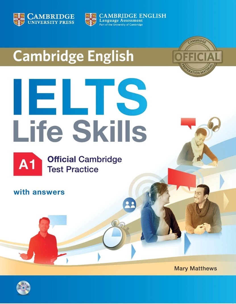 Ielts Life Skills A1 Official Cambridge Test Practice with Answers and CD-ROM Books