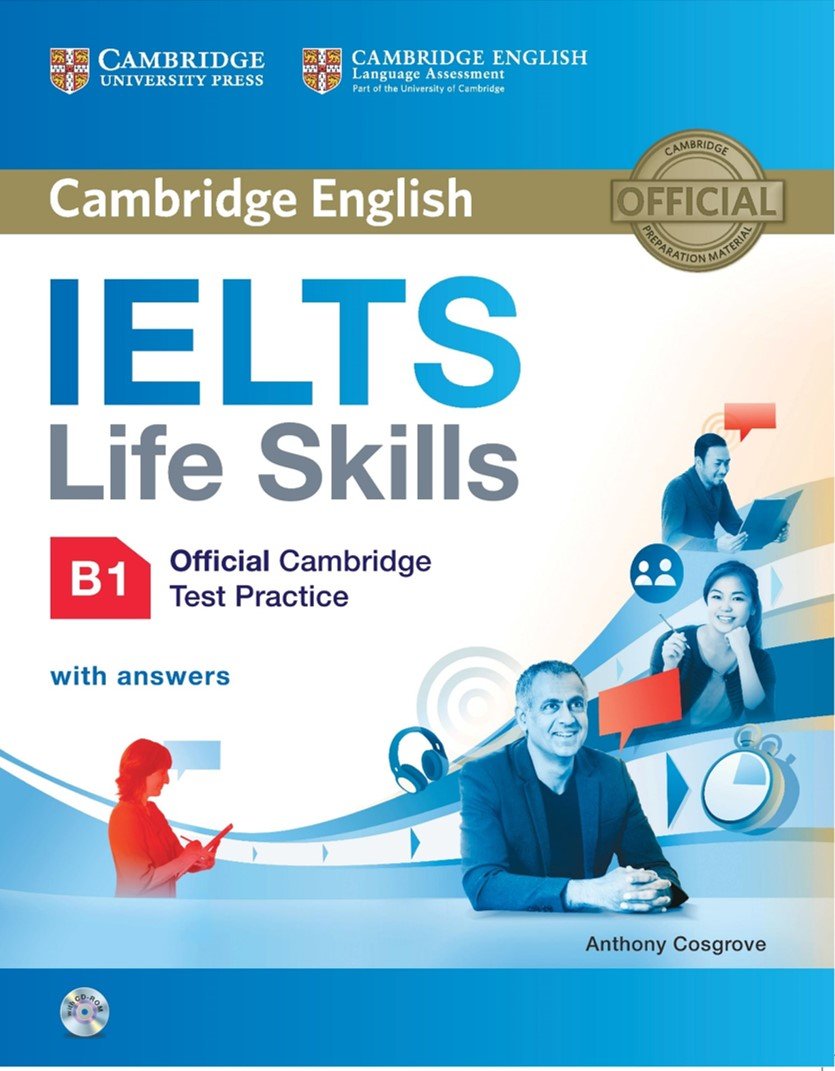 Ielts Life Skills B1 Official Cambridge Test Practice with Answers and CD-ROM Books