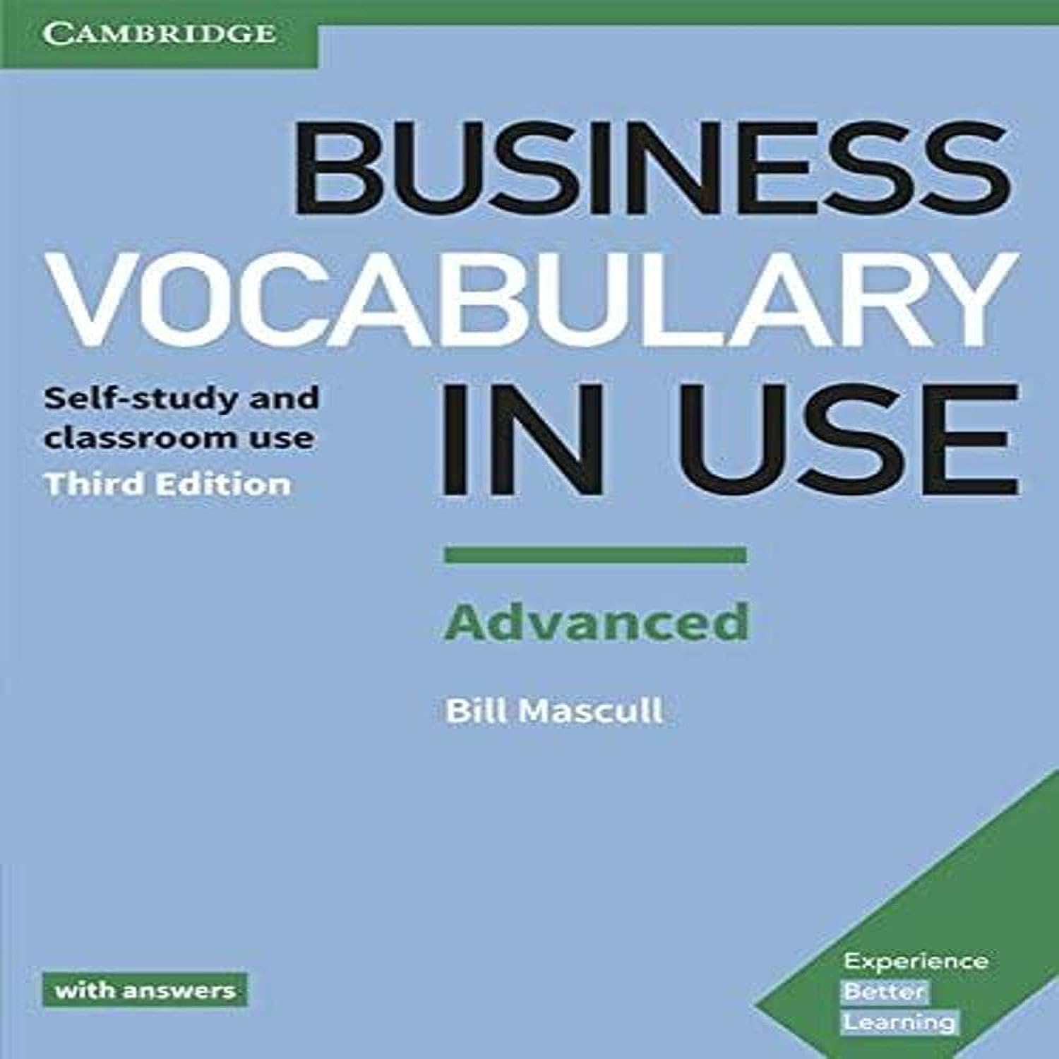 Business Vocabulary in Use: Advanced Book with Answers: Advanced: With Answers Foreign Languages ​​& Dictionaries
