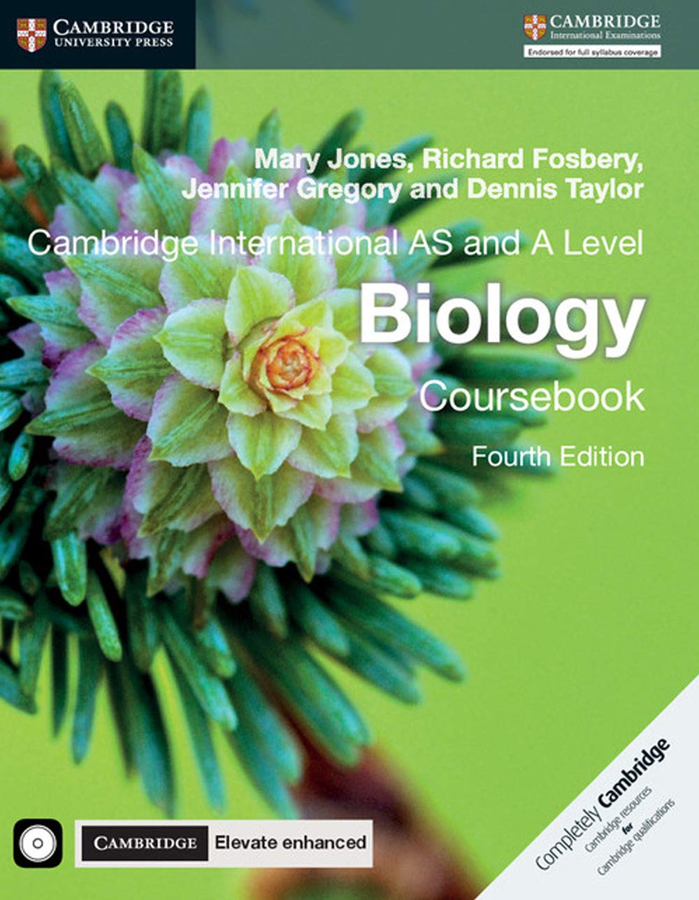 Cambridge International As and a Level Biology Coursebook + Cd-rom + Cambridge Elevate, Enhanced Ed., 2-year Access Professional & Reference Books