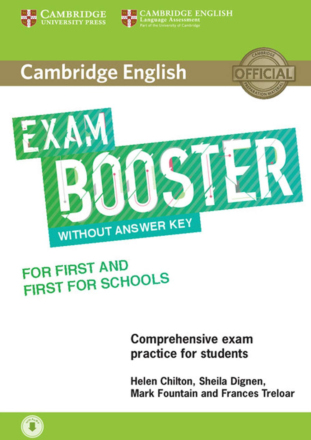 Cambridge English Exam Booster for First and First for Schools without Answer Key with Audio: Comprehensive Exam Practice for Students book