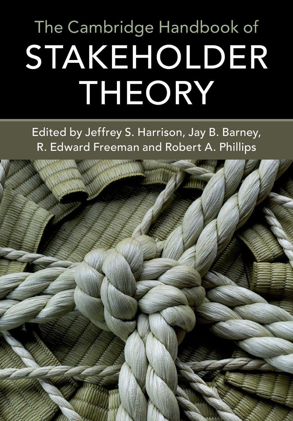 The Cambridge Handbook of Stakeholder Theory book