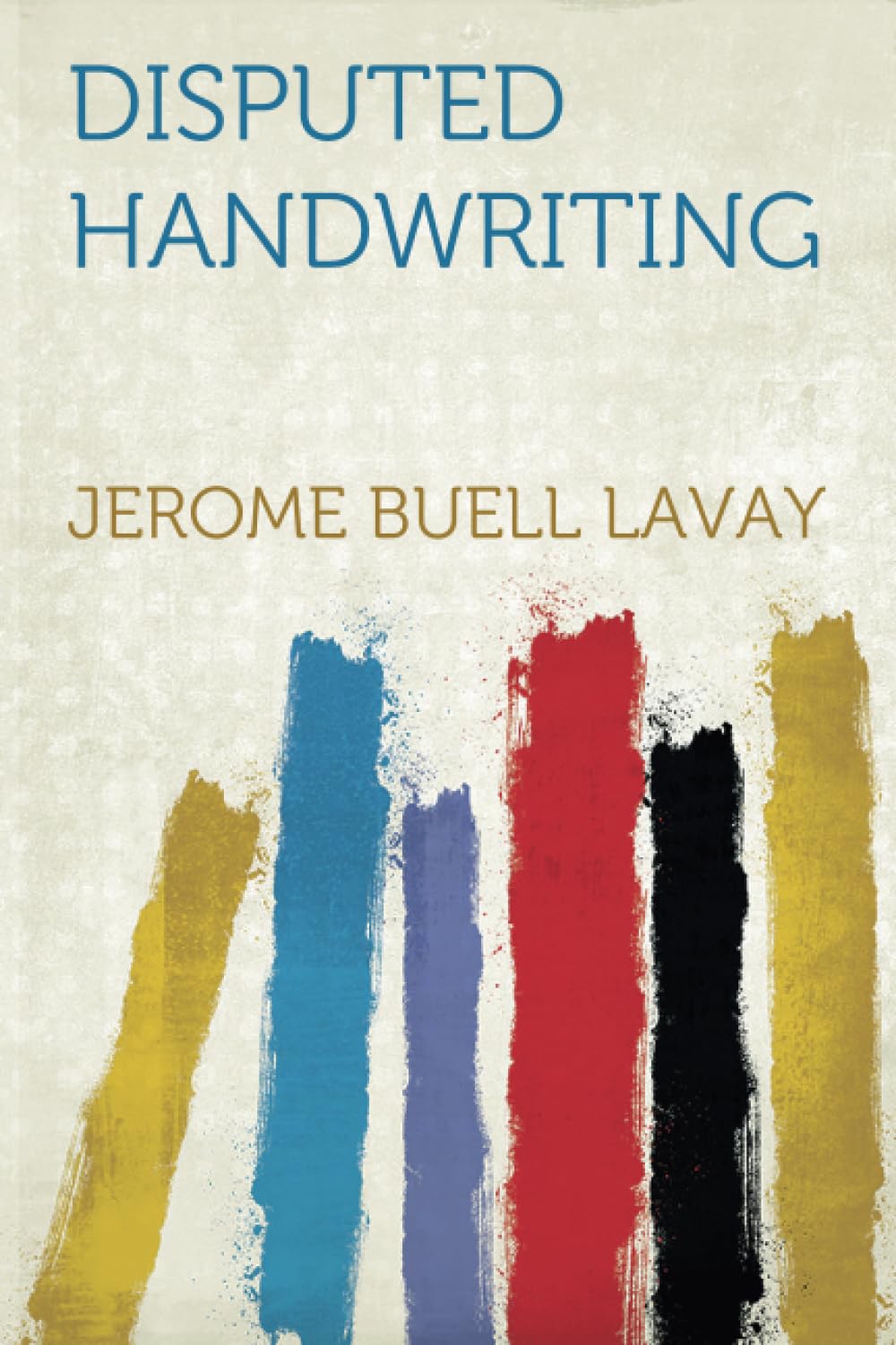 Disputed Handwriting Medicine