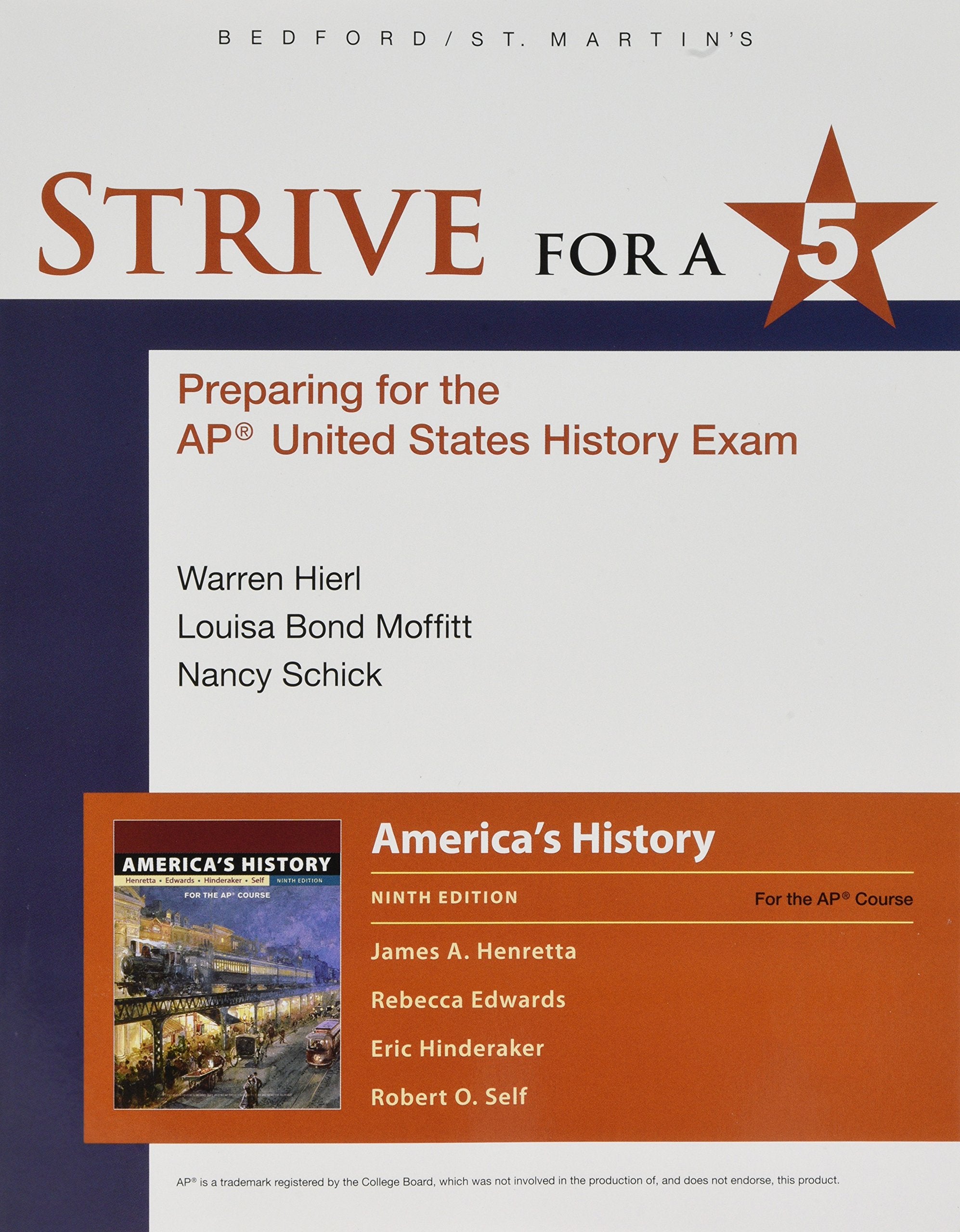 Strive for a 5 for America's History: Preparing for the Ap* U. S. History Exam Reference Books