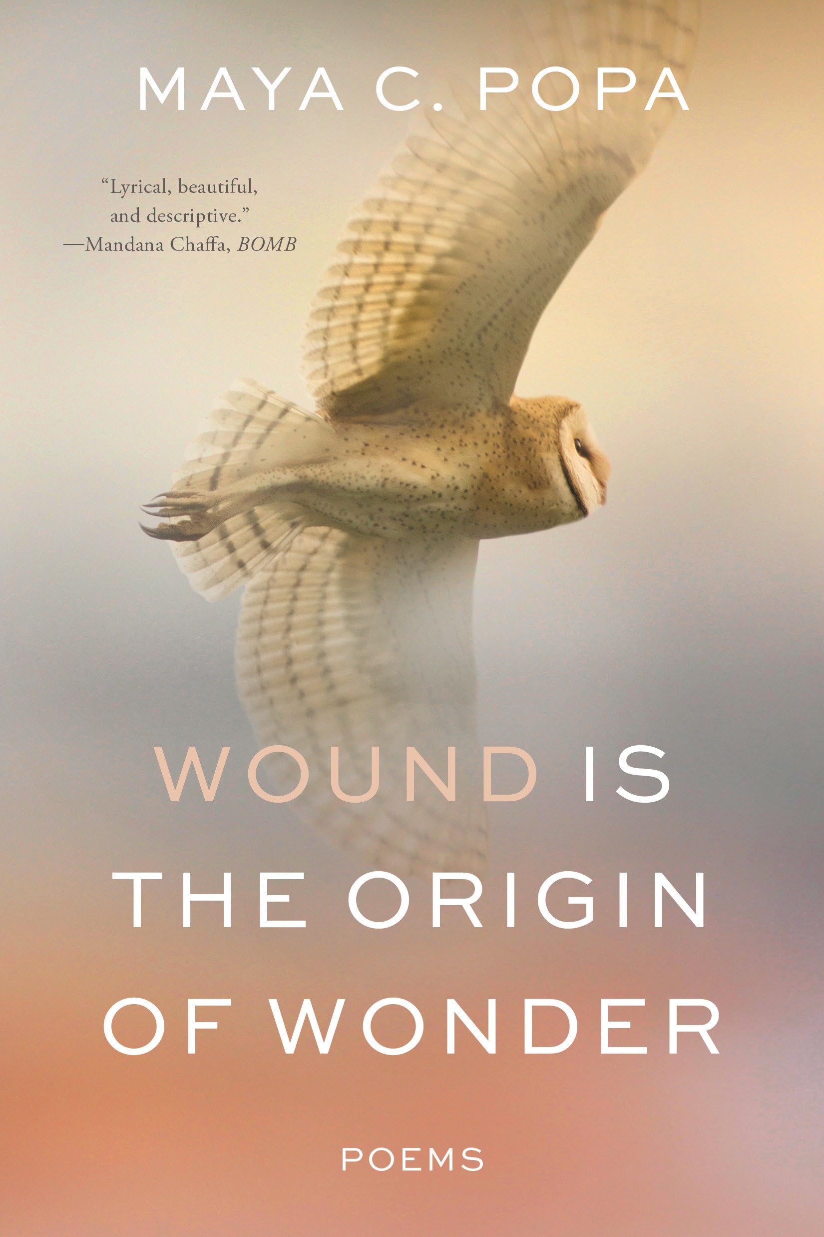 Wound Is the Origin of Wonder: Poems Poetry