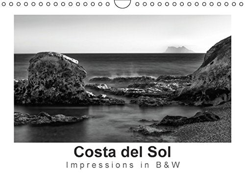Costa del Sol Impressions in B & W (Wall Calendar 2015 DIN A4 Landscape): Coastline of almost 200 miles, bland climate, over 300 days of sun, a ... calendar, 14 pages) (Calvendo Places) Leisure, Home & Garden