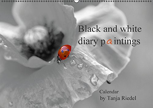 Black and white diary paintings by Tanja Riedel Great Britain Edition (Wall Calendar 2015 DIN A2 Landscape): Great black and white photographs with a ... (Birthday calendar, 14 pages) (Calvendo Food) Leisure, Home & Garden