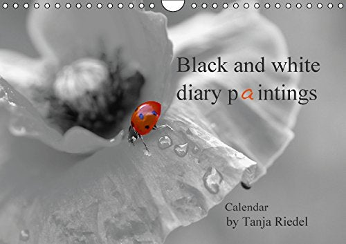 Black and white diary paintings by Tanja Riedel Great Britain Edition (Wall Calendar 2015 DIN A4 Landscape): Great black and white photographs with a ... (Birthday calendar, 14 pages) (Calvendo Food) Leisure, Home & Garden