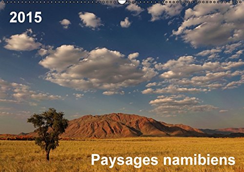 Paysages namibiens / FR-Version (Calendrier mural 2015 DIN A2 horizontal): Les paysages divers de la Namibie aux saisons différentes. (Calendrier mensuel, 14 Pages) (Calvendo Nature) Garden & Plants