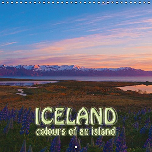 Iceland - Colours of an island (Wall Calendar 2015 300 × 300 mm Square): The colours of a beautiful island (Monthly calendar, 14 pages) (Calvendo Places) Leisure, Home & Garden