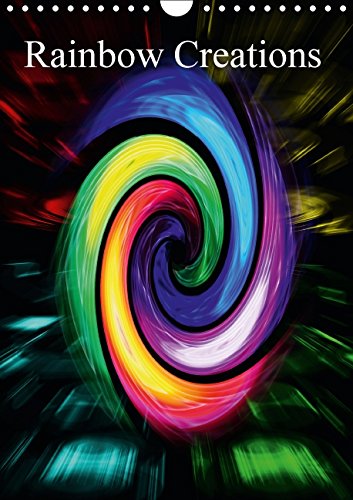 Rainbow Creations (Wall Calendar 2015 DIN A4 Portrait): Creations in the color spectrum of a rainbow artistically captured in shimmering colors. (Monthly calendar, 14 pages) (Calvendo Art) Film, Art & Culture