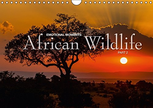 Emotional Moments: Africa Wildlife Part 2 UK (Wall Calendar 2015 DIN A4 Landscape): At the same time dramatic and beautiful images of African wildlife (Monthly calendar, 14 pages) (Calvendo Animals) Photography
