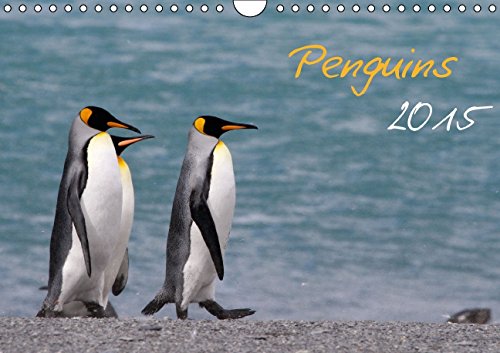 Penguins 2015 (Wall Calendar 2015 DIN A4 Landscape): Monthly calendar with 13 wildlife images (Monthly calendar, 14 pages) (Calvendo Animals) Natural Sciences