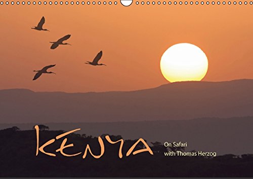 K E N Y A - UK Version (Wall Calendar 2015 DIN A3 Landscape): On Safari with Thomas Herzog (Monthly calendar, 14 pages) (Calvendo Animals) Leisure, Home & Garden