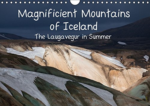 Magnificient Mountains of Iceland. The Laugavegur in Summer. "UK-Version" (Wall Calendar 2015 DIN A4 Landscape): Extraordinary summer pictures from ... calendar, 14 pages) (Calvendo Places) Leisure, Home & Garden