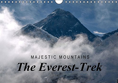 Majestic Mountains - The Everest-Trek / UK-Version (Wall Calendar 2015 DIN A4 Landscape): Majestic Mountains in the Everest region (Monthly calendar, 14 pages) (Calvendo Places) Books
