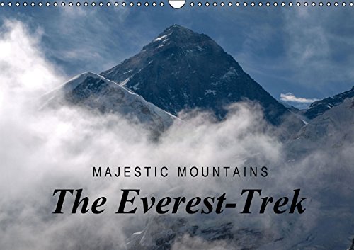 Majestic Mountains - The Everest-Trek / UK-Version (Wall Calendar 2015 DIN A3 Landscape): Majestic Mountains in the Everest region (Monthly calendar, 14 pages) (Calvendo Places) Books