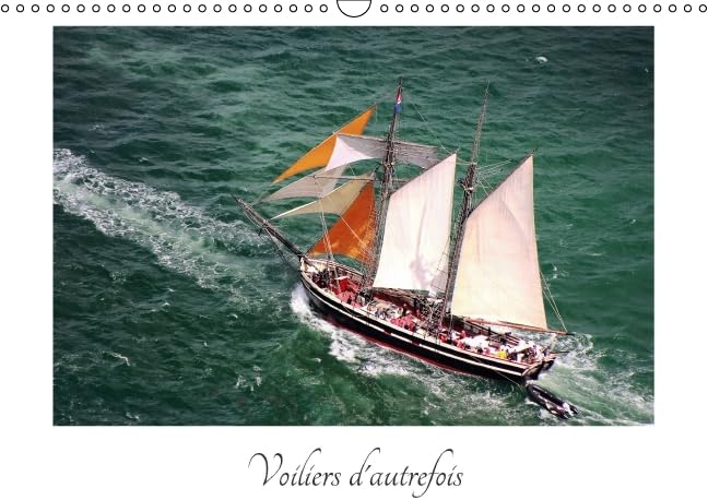 Voiliers d'autrefois 2016: Photos aeriennes d'anciens voiliers (Calvendo Mobilite) Leisure, Home & Garden