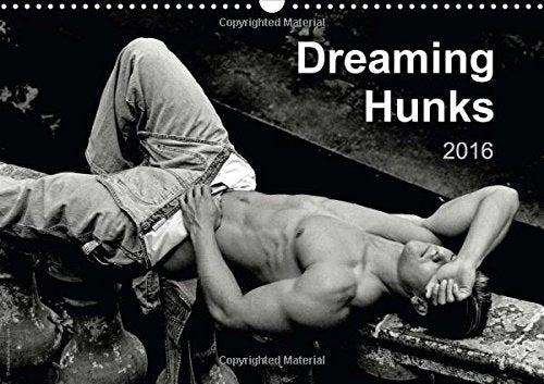 Dreaming Hunks 2016 2016: Handsome dreaming or sleeping nude or semi-nude males feature in 12 black and white artistic photographs. (Calvendo People) Photography