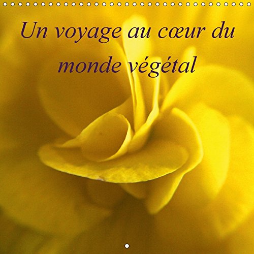 Un Voyage Au c/Ur Du Monde Vegetal 2017: La Nature Photographiee Au Plus Pres Pour Vous Faire Rever. (Calvendo Nature) Travel
