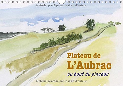 Plateau De L'aubrac, Au Bout Du Pinceau 2017: Une Randonnee Sur Le Plateau De L'aubrac, Au Bout Du Pinceau (Calvendo Art) Film, Art & Culture