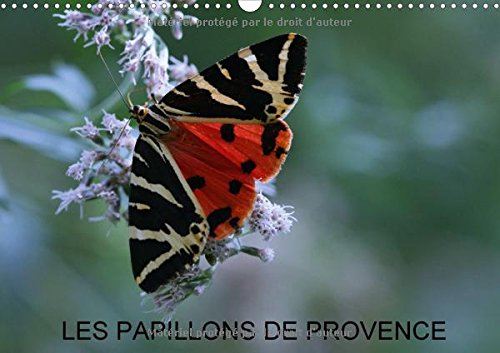 Les Papillons De Provence 2017: Les Beaux Papillons Aux Couleurs De La Provence. (Calvendo Nature) Mathematics