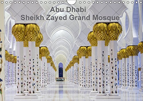 Abu Dhabi - Sheikh Zayed Grand Mosque (Wall Calendar 2018 DIN A4 Landscape): Architectural marvel of Abu Dhabi (Monthly calendar, 14 pages ) (Calvendo ... Abramovic, Kristina Film, Art & Culture