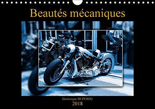 Beautés mécaniques (Calendrier mural 2018 DIN A4 horizontal): Quelques belles photos de belles motos (Calendrier mensuel, 14 Pages ) (Calvendo Mobilite) Duperou, Dominique Film, Art & Culture