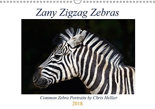 Zany Zigzag Zebras (Wall Calendar 2018 DIN A3 Landscape): Award-winning photographer, Chris Hellier, shoots a dozen images of one of the world's most ... calendar, 14 pages ) (Calvendo Animals) Business & Technology
