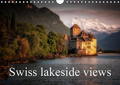Swiss lakeside views (Wall Calendar 2019 DIN A4 Landscape): Photos from Switzerland (Monthly calendar, 14 pages ) (Calvendo Places) Photography