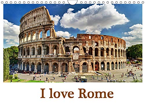 I love Rome (Wall Calendar 2019 DIN A4 Landscape): The city of Rome has fascinated people for centuries. Here of 12 pictures of this unique city! (Monthly calendar, 14 pages ) (Calvendo Places) Leisure, Home & Garden