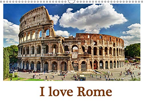 I love Rome (Wall Calendar 2019 DIN A3 Landscape): The city of Rome has fascinated people for centuries. Here of 12 pictures of this unique city! (Monthly calendar, 14 pages ) (Calvendo Places) Leisure, Home & Garden