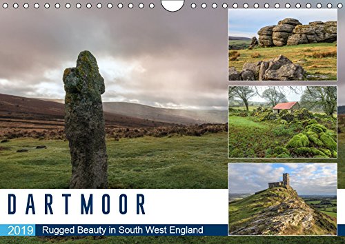 Dartmoor (Wall Calendar 2019 DIN A4 Landscape): Rugged beauty in South West England (Monthly calendar, 14 pages ) (Calvendo Places) Photography