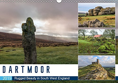 Dartmoor (Wall Calendar 2019 DIN A3 Landscape): Rugged beauty in South West England (Monthly calendar, 14 pages ) (Calvendo Places) Photography