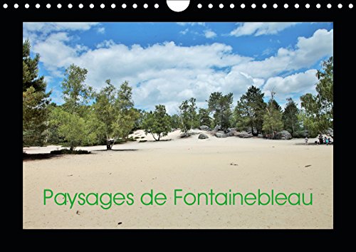 Paysages de Fontainebleau (Calendrier mural 2019 DIN A4 horizontal): Paysages de Fontainebleau, au fil des mois (Calendrier mensuel, 14 Pages ) (Calvendo Places) Geology & Geography
