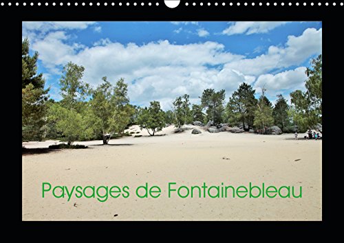 Paysages de Fontainebleau (Calendrier mural 2019 DIN A3 horizontal): Paysages de Fontainebleau, au fil des mois (Calendrier mensuel, 14 Pages ) (Calvendo Places) Geology & Geography