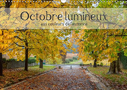 Octobre lumineux (Calendrier mural 2019 DIN A3 horizontal): Au fil des pages aux couleurs de l'automne (Calendrier anniversaire, 14 Pages ) (Calvendo Nature) Geology & Geography