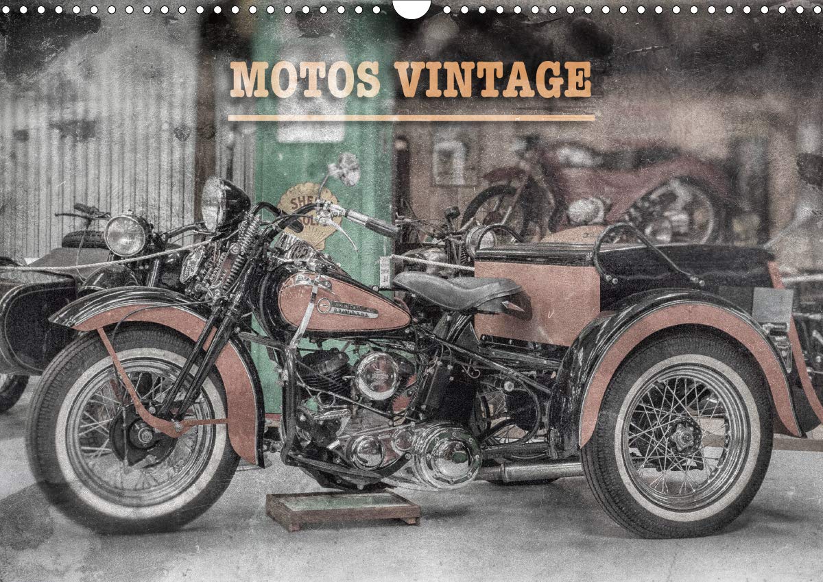 MOTOS VINTAGE (Calendrier mural 2020 DIN A3 horizontal): Exposition de motos anciennes (Calendrier mensuel, 14 Pages ) book