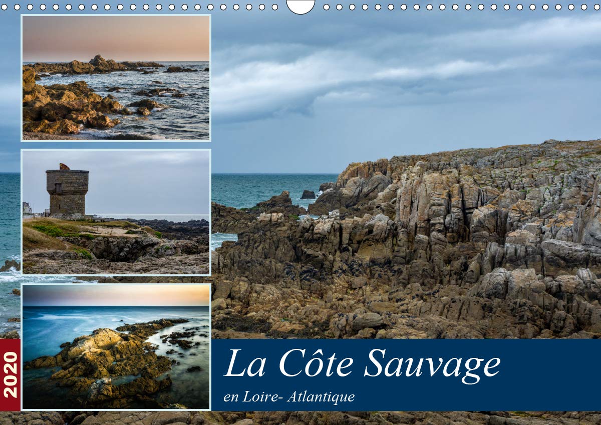 La côte sauvage, en Loire- Atlantique (Calendrier mural 2020 DIN A3 horizontal): Un visage de la Loire-Atlantique maritime (Calendrier mensuel, 14 Pages ) book
