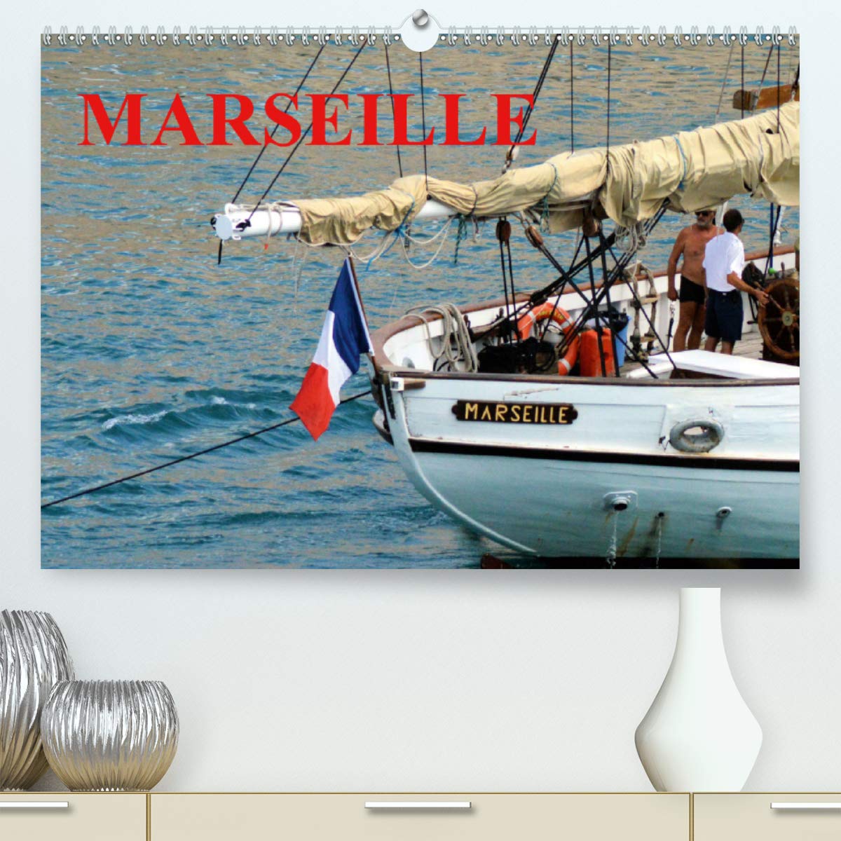 MARSEILLE (Premium, hochwertiger DIN A2 Wandkalender 2021, Kunstdruck in Hochglanz): Vues de Marseille (Calendrier mensuel, 14 Pages ) Leisure, Home & Garden