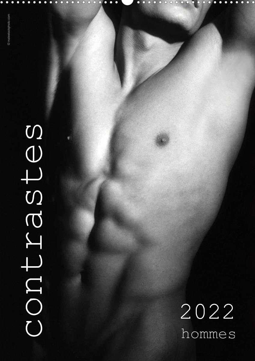 contrastes hommes 2022 (Premium, hochwertiger DIN A2 Wandkalender 2022, Kunstdruck in Hochglanz): Calendrier mensuel en n/b; 14 pages dont 13 avec ... masculin (Calendrier mensuel, 14 Pages ) book