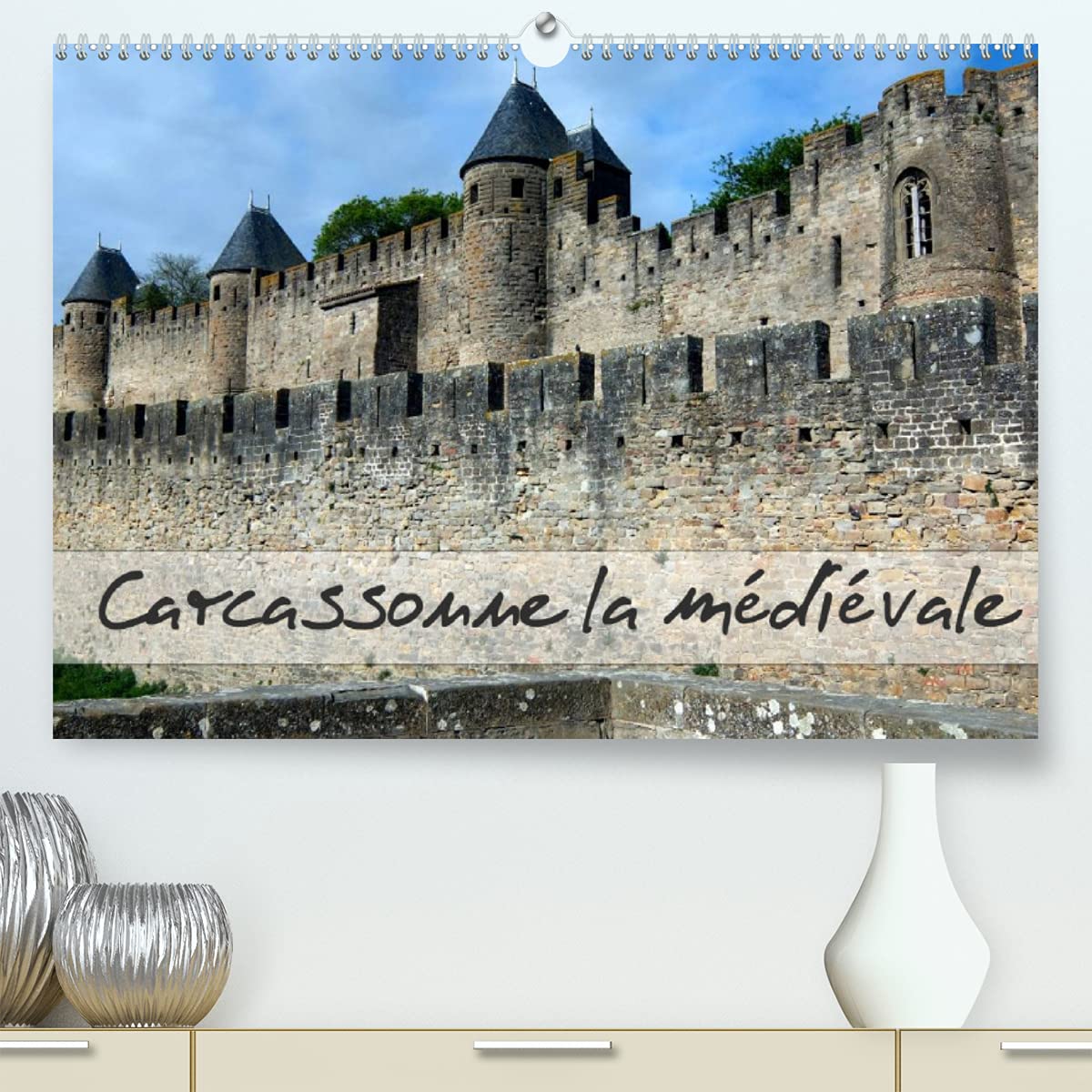 Carcassonne la médiévale (Premium, hochwertiger DIN A2 Wandkalender 2022, Kunstdruck in Hochglanz): Carcassonne en Languedoc, une ville ancienne ... du Midi. (Calendrier mensuel, 14 Pages ) Film, Art & Culture
