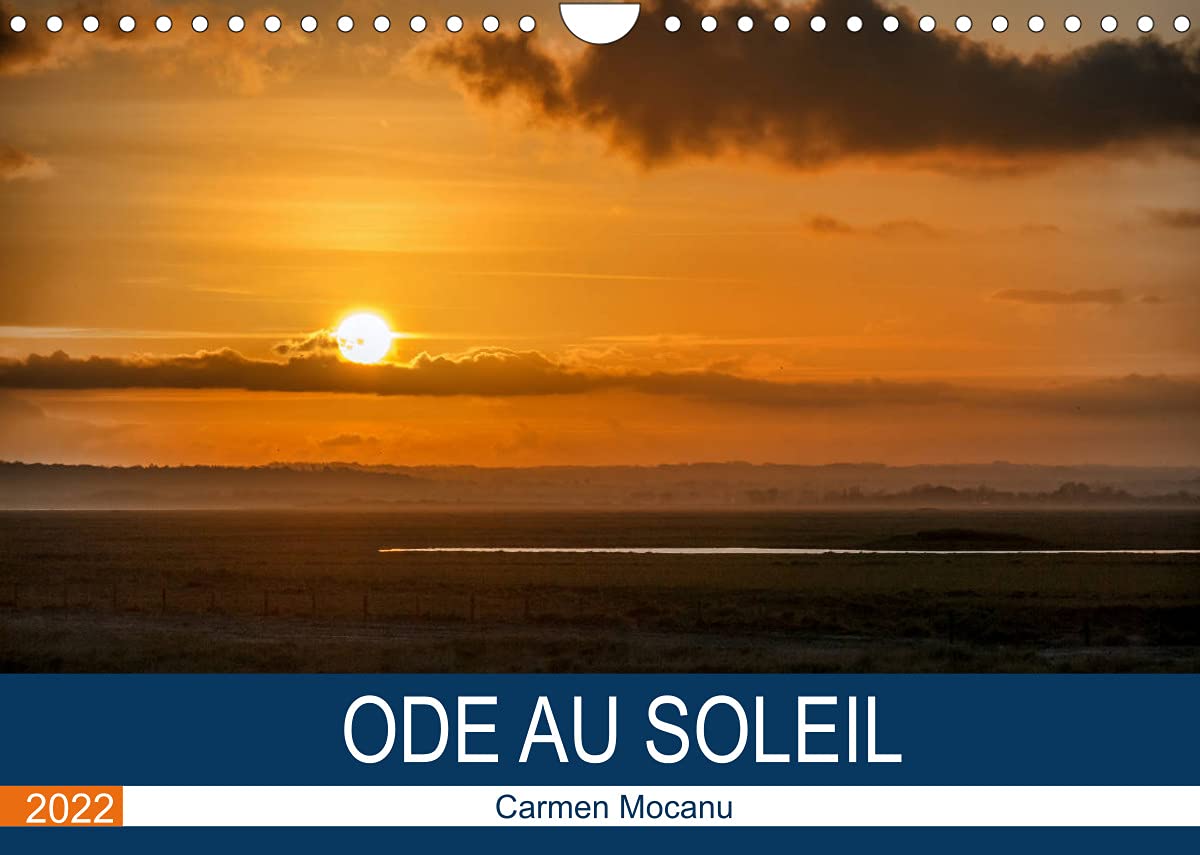 Ode au soleil (Calendrier mural 2022 DIN A4 horizontal): Laissons les rayons du soleil entrer dans nos coeurs, les réchauffer, leur insuffler de ... du bonheur (Calendrier mensuel, 14 Pages ) Leisure, Home & Garden