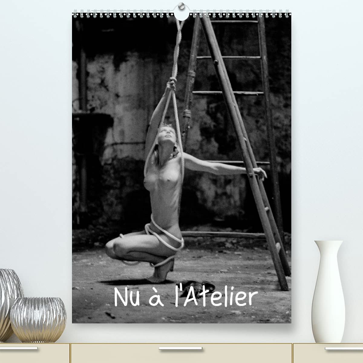Nu à l'Atelier (Premium, hochwertiger DIN A2 Wandkalender 2022, Kunstdruck in Hochglanz): Photos de nus dans un ancien atelier désaffecté (Calendrier mensuel, 14 Pages ) Film, Art & Culture