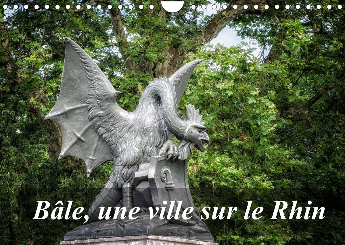 Bâle, une ville sur le Rhin (Calendrier mural 2022 DIN A4 horizontal): Visite de Bâle, ville internationale (Calendrier mensuel, 14 Pages ) Film, Art & Culture