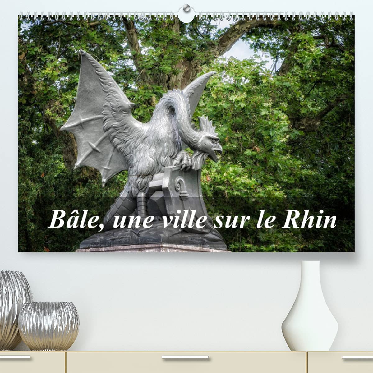 Bâle, une ville sur le Rhin (Premium, hochwertiger DIN A2 Wandkalender 2022, Kunstdruck in Hochglanz): Visite de Bâle, ville internationale (Calendrier mensuel, 14 Pages ) Film, Art & Culture
