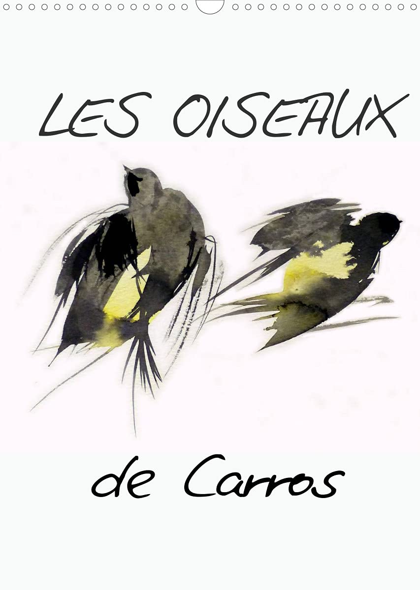 Les oiseaux de Carros (Calendrier mural 2022 DIN A3 vertical): Oiseaux, aquarelles (Calendrier mensuel, 14 Pages ) book