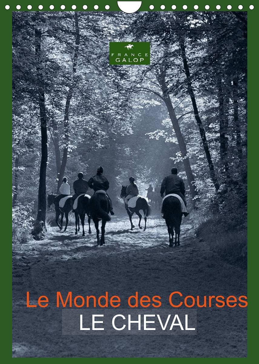 Le Monde des Courses LE CHEVAL (Calendrier mural 2022 DIN A4 vertical): Photos d'art de Capella MP sur le monde du cheval (Calendrier mensuel, 14 Pages ) Film, Art & Culture